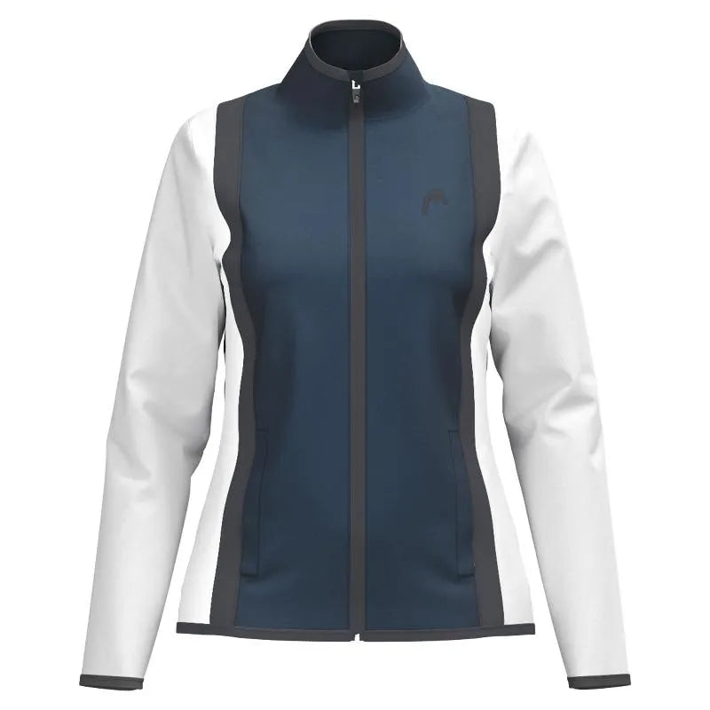 Head Veste Club 25 Marine Blanc Femme