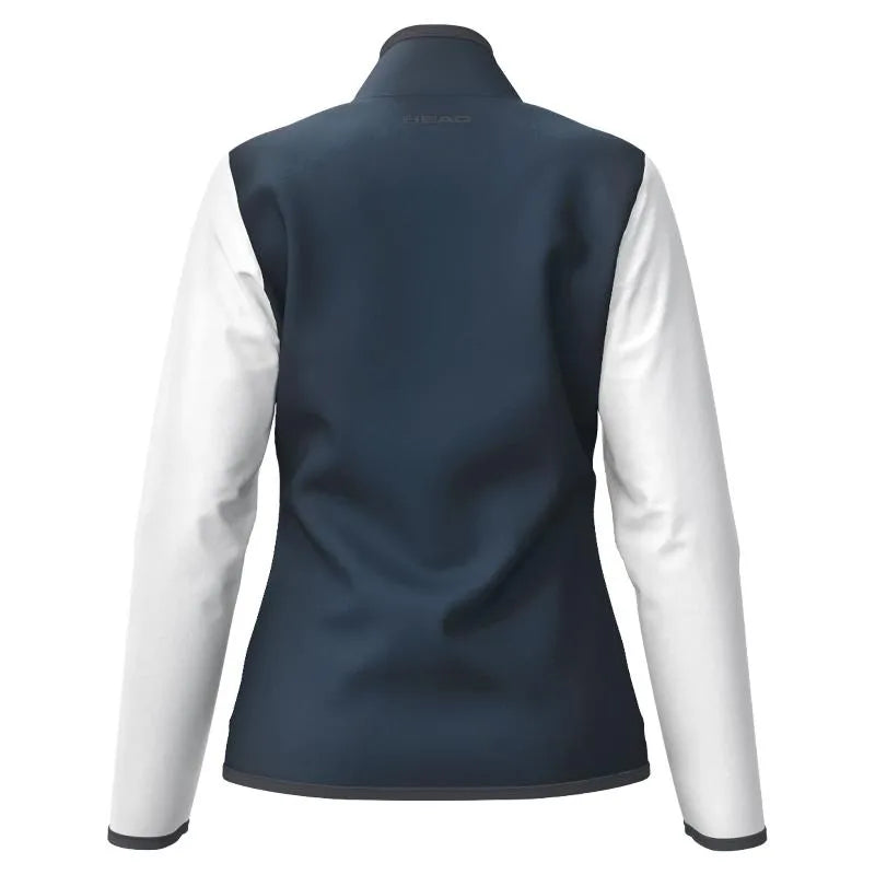 Head Veste Club 25 Marine Blanc Femme - vue 2