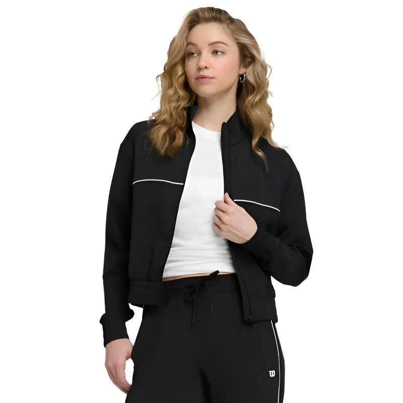 Wilson Veste Team Warm Up Noir Femme - vue 3
