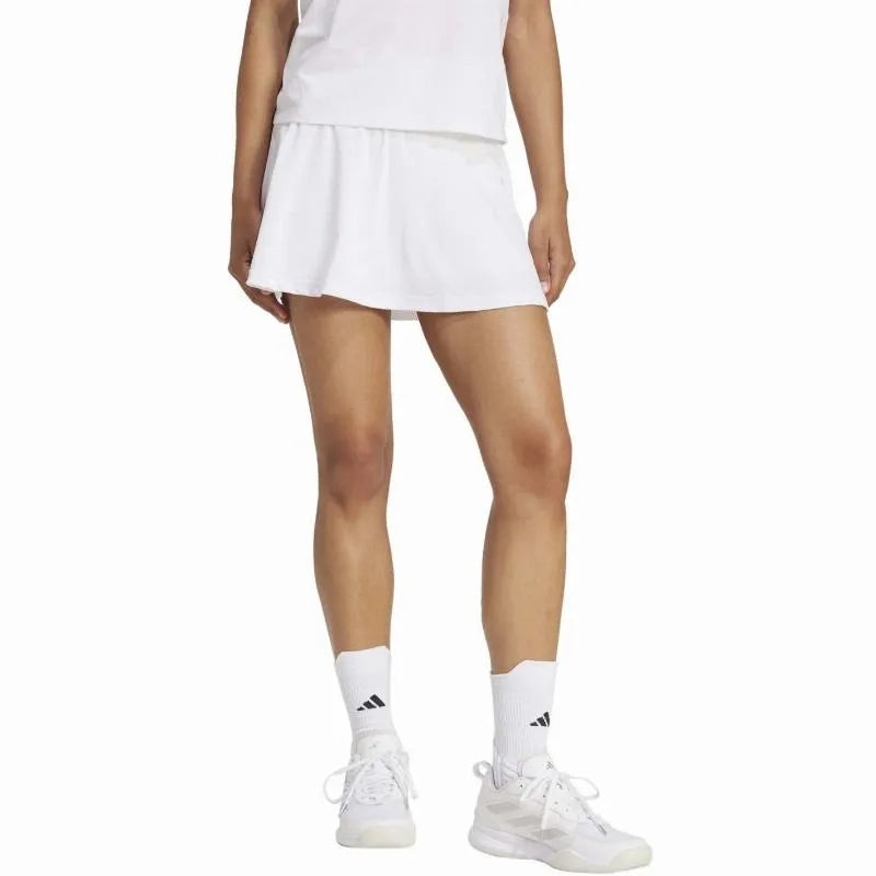 Adidas Jupe Club Climacool Blanc - vue 4