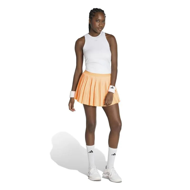 Adidas Jupe Club Pleat Mandarina - vue 6