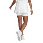 Adidas Jupe Pleated Aeroready Pro Noir Blanc - vue 7