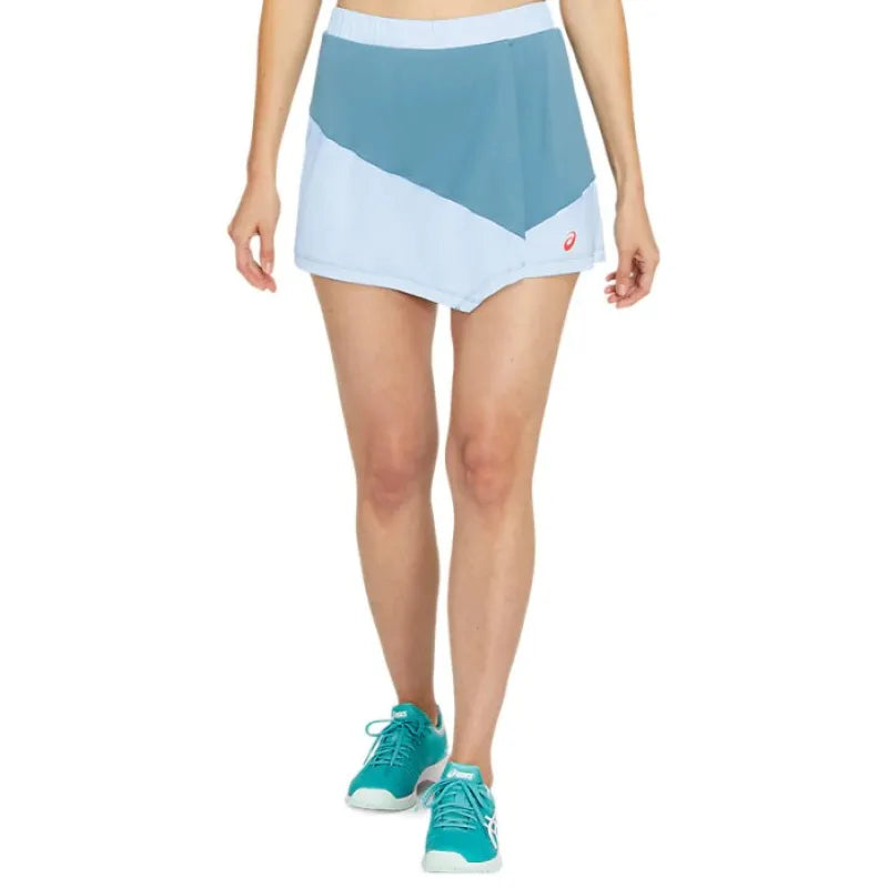 Asics Jupe Club Gris Bleu Clair