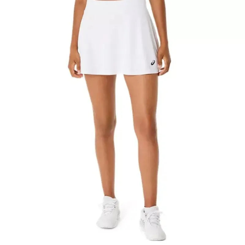Asics Jupe Court Blanc Brillant