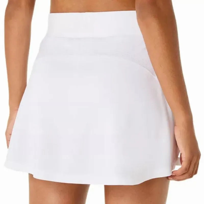 Asics Jupe Court Blanc Brillant - vue 5