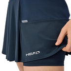 Head Jupe Performance Marine Argent - vue 7