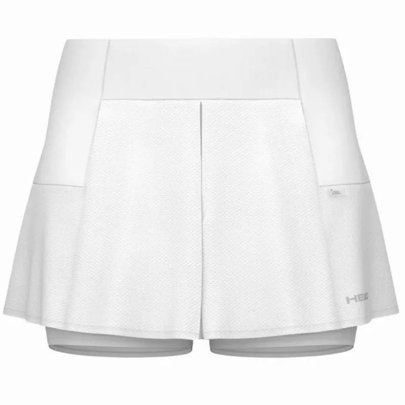 Head Jupe Performance Blanc Argent