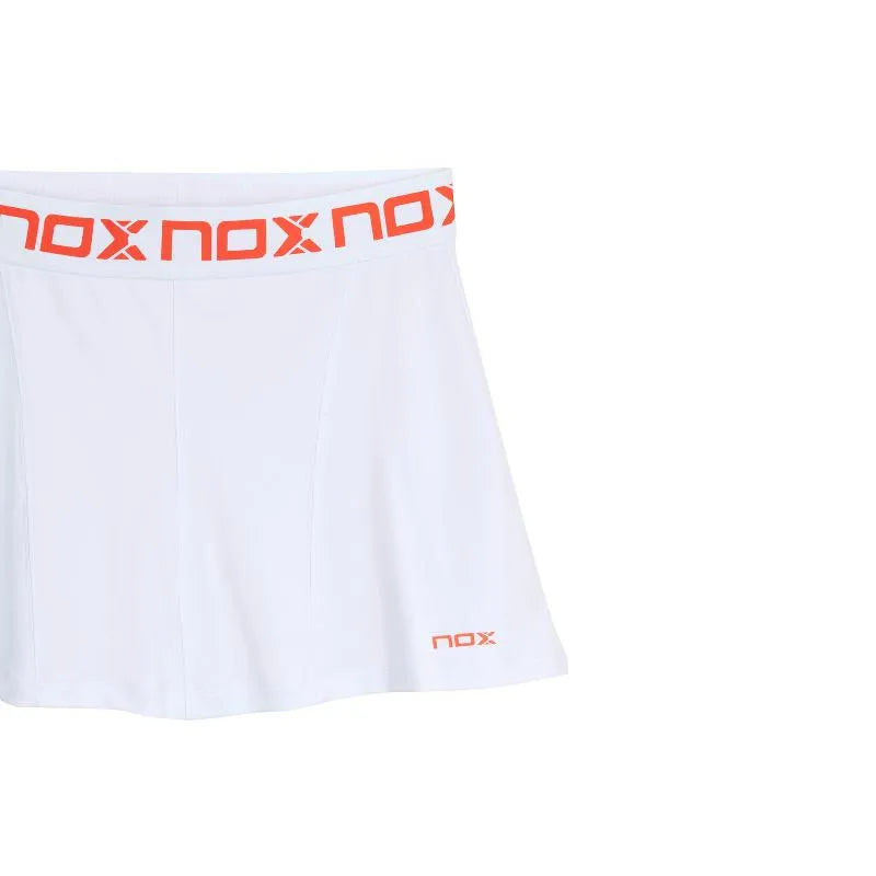 Nox Jupe Team Blanc Rouge - vue 3
