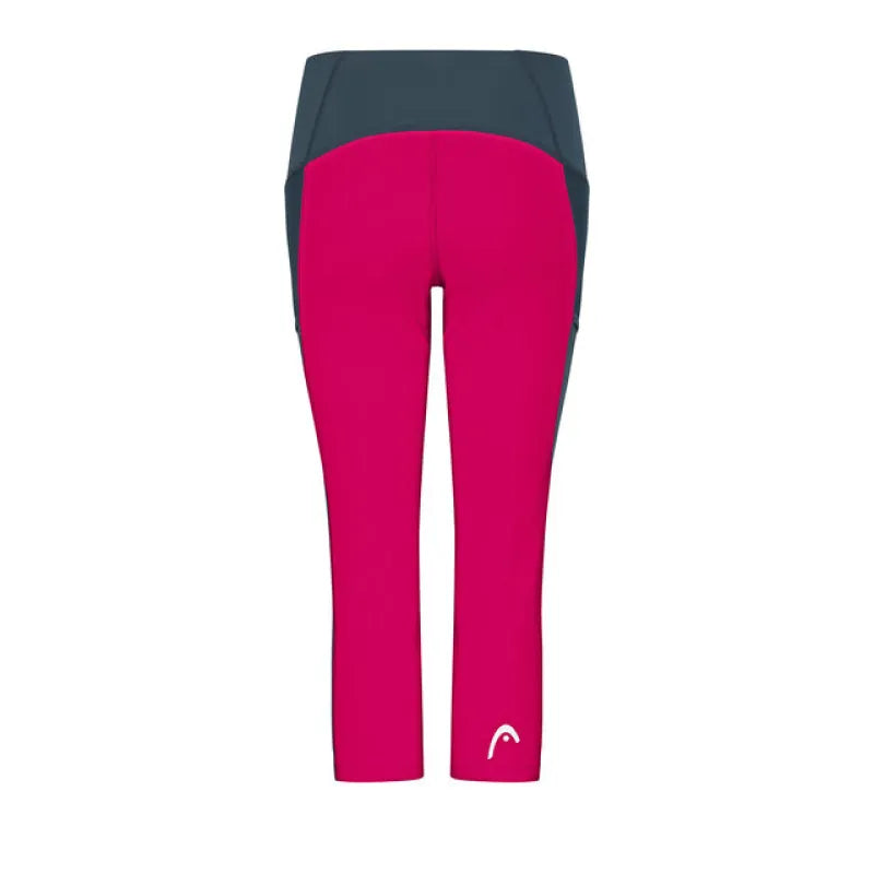 Head Legging Power 3/4 Magenta - vue 2