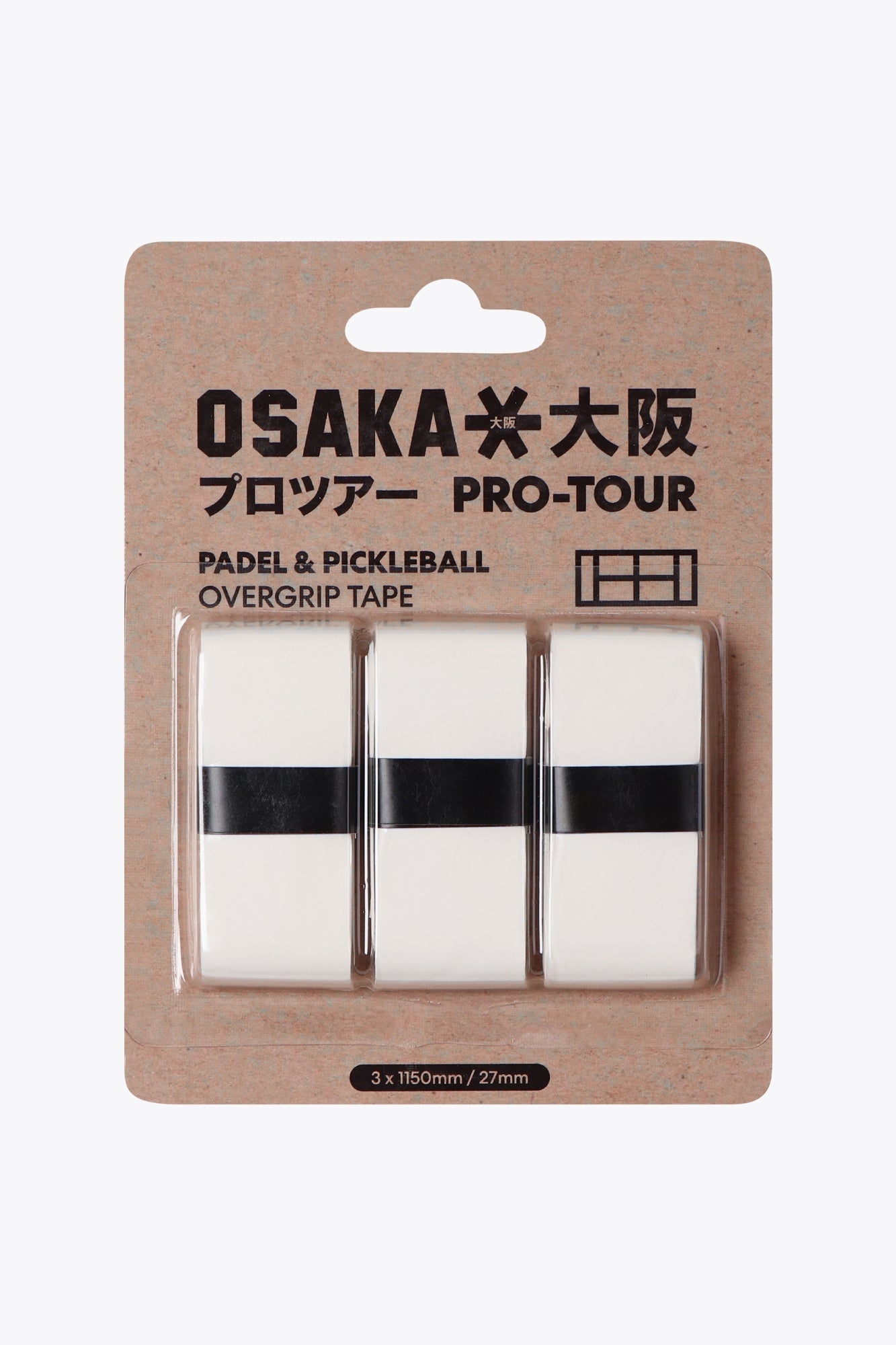 Osaka Overgrip Tape Blanc - Padelx3shop