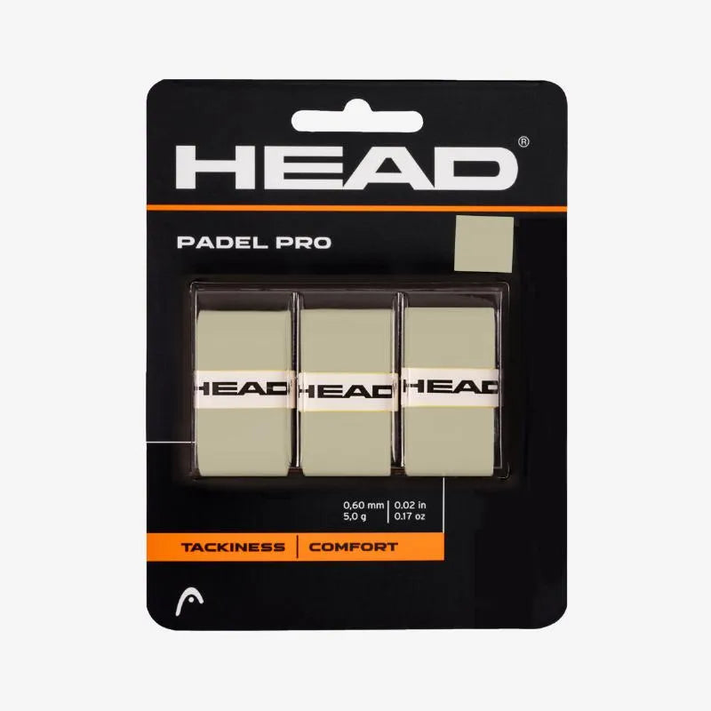 Head 3 Surgrips Padel Pro Gris