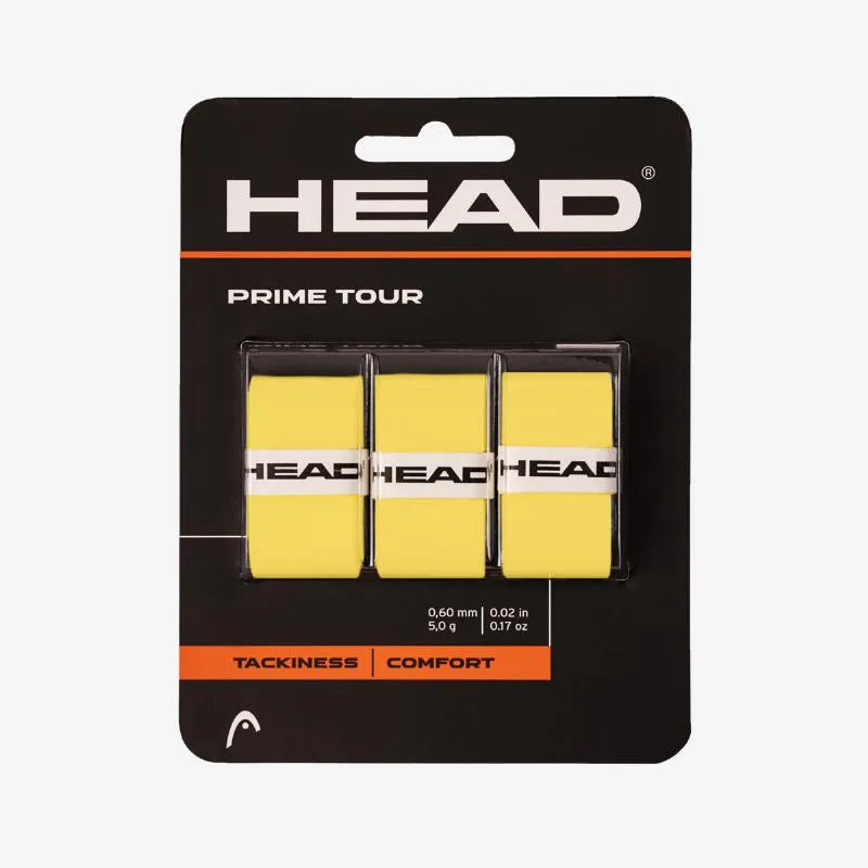 Head 3 Surgrips Prime Tour Jaune