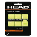 Head 3 Overgrips Xtreme Soft Jaune