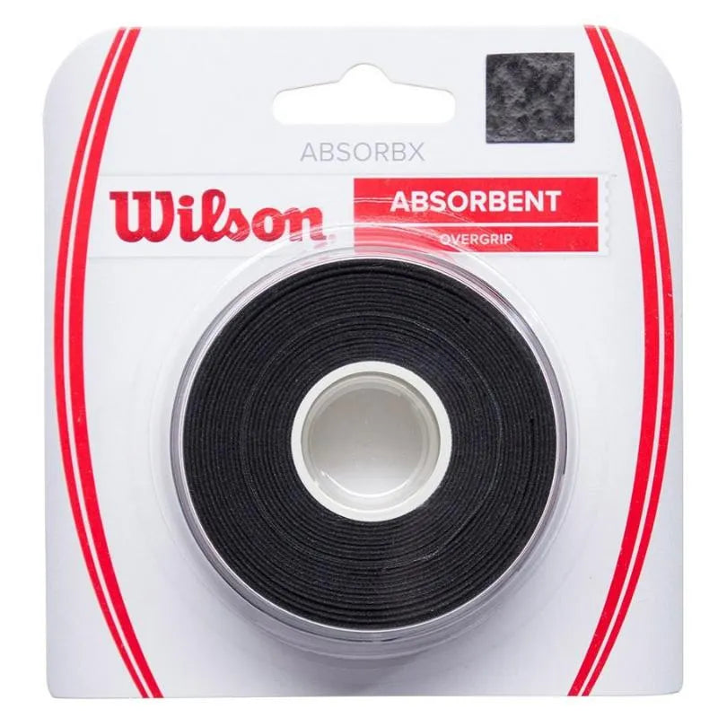 Wilson 3 Surgrips AbsorbX Noir