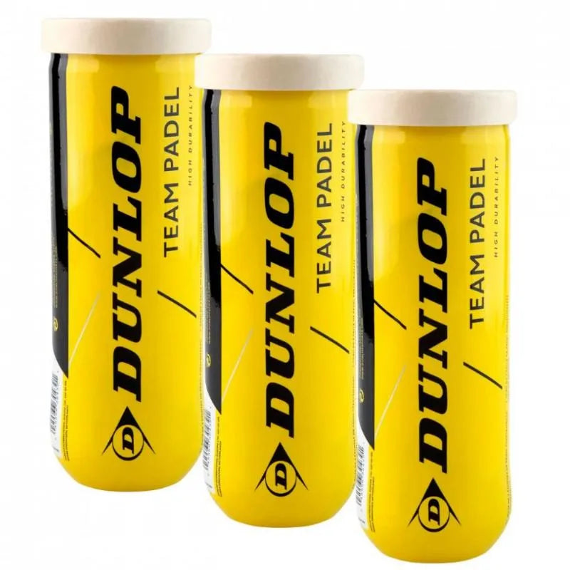 Dunlop Team – Pack de 3 tubes