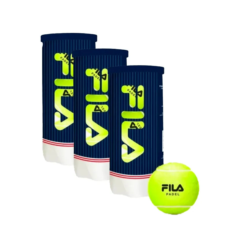 Fila Padel Premium – Pack de 3 tubes