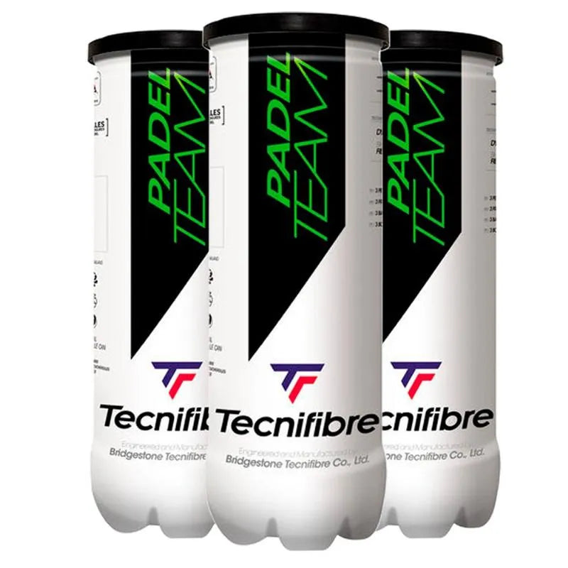 Tecnifibre Padel Team – Pack de 3 tubes