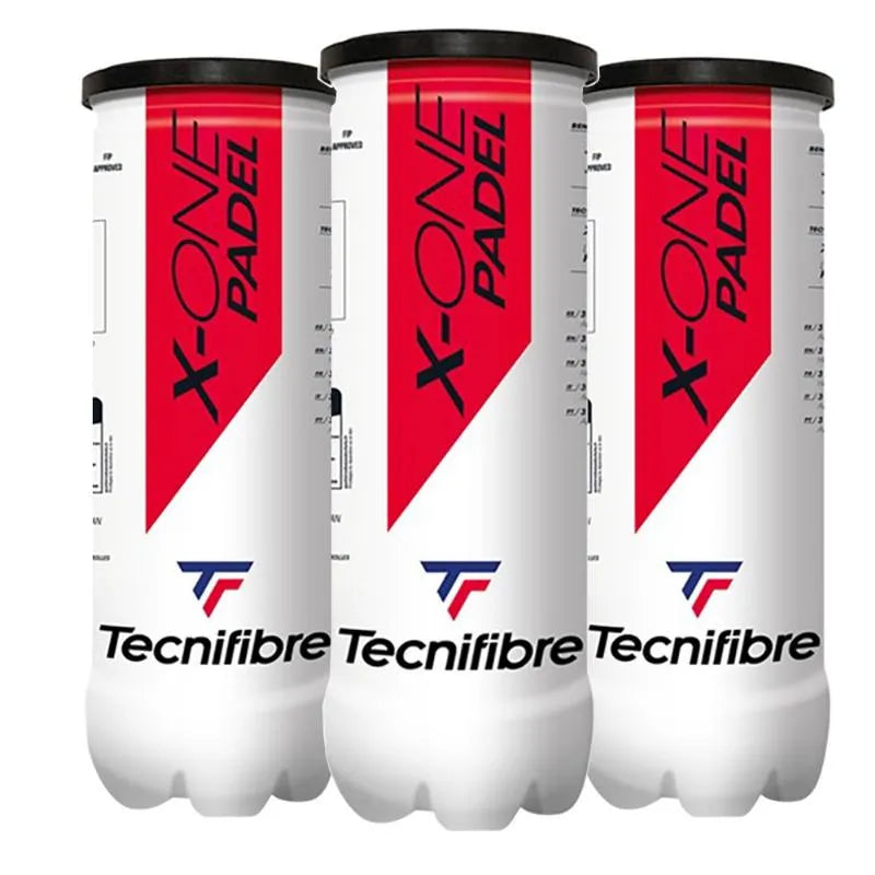 Tecnifibre Padel X-One – Pack de 3 tubes