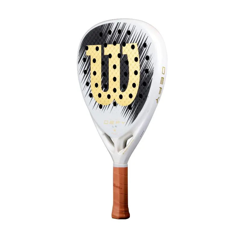 Wilson Defy LS V1 Blanc Or - vue 3