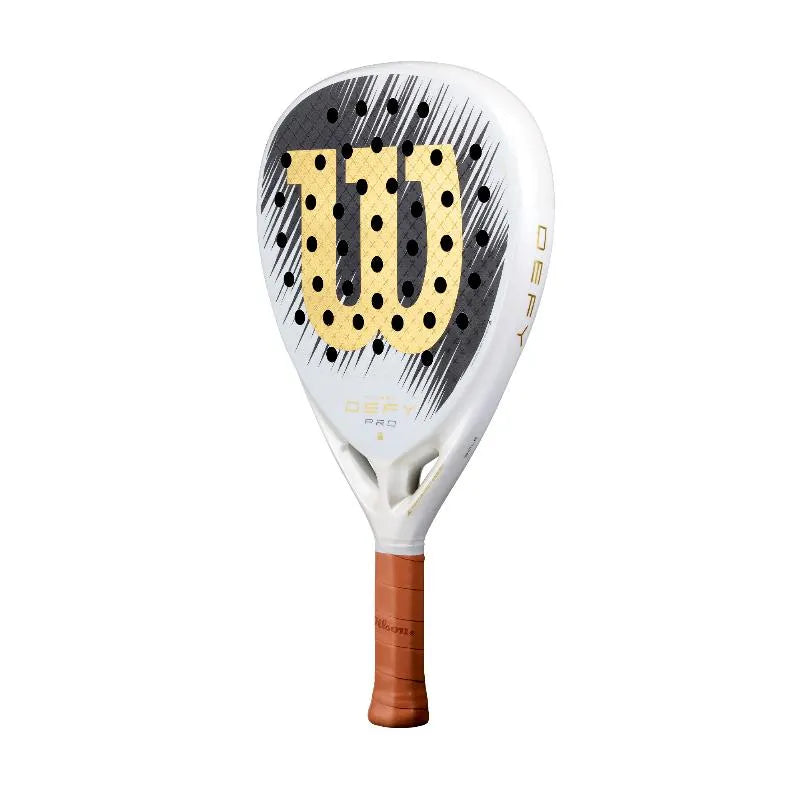 Wilson Defy Pro V1 Blanc Or - vue 3
