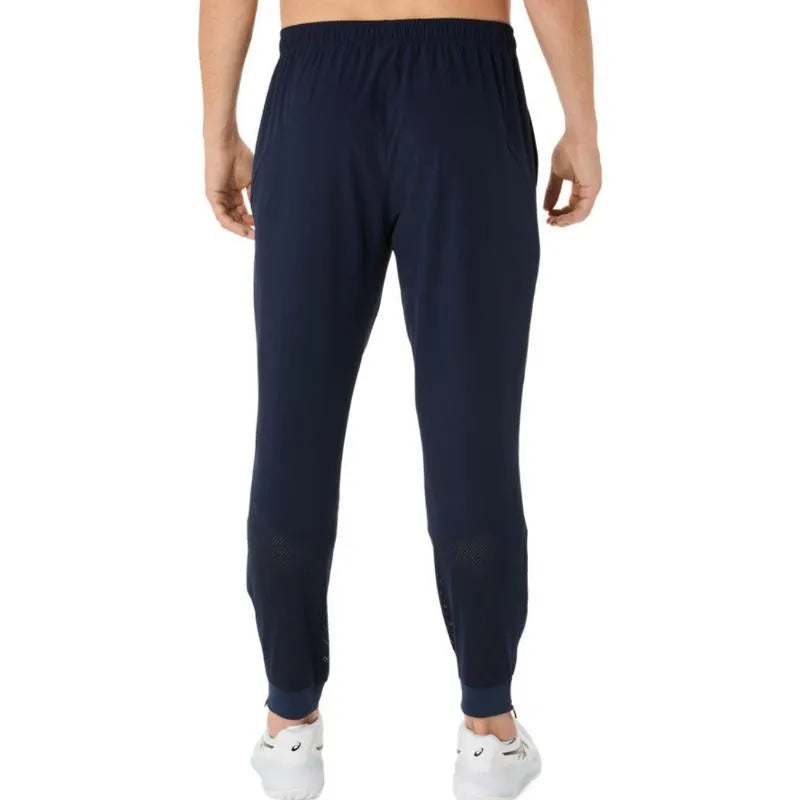 Asics Pantalon Core Woven Bleu Minuit - vue 2