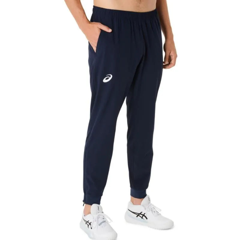 Asics Pantalon Core Woven Bleu Minuit - vue 3