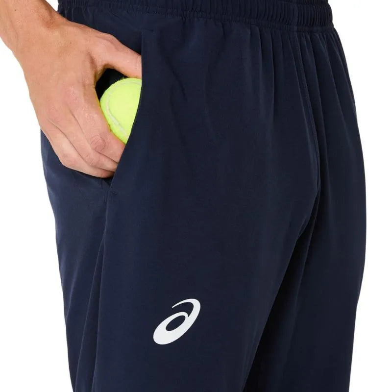 Asics Pantalon Core Woven Bleu Minuit - vue 4