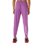 Asics Pantalon Logo Grande Lavande - vue 2