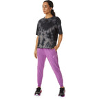 Asics Pantalon Logo Grande Lavande - vue 4