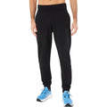 Asics Pantalon Logo Noir Gris