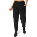 Asics Pantalon Logo Noir Femme