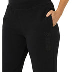 Asics Pantalon Logo Noir Femme - vue 4