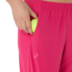 Asics Pantalon Match Rose Brillant Femme - vue 4
