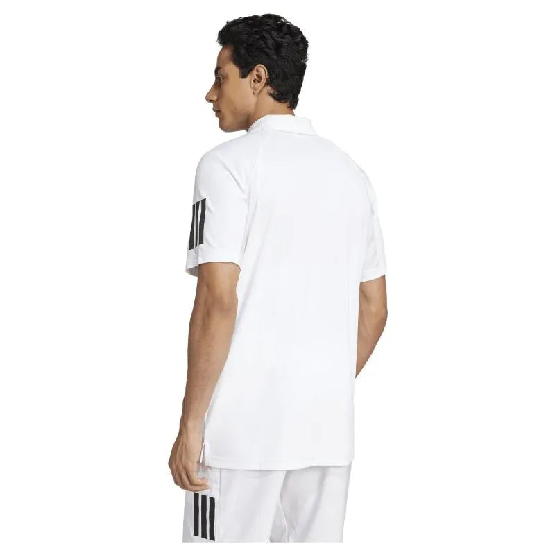 Adidas Polo Club 3 Stripes Blanc Noir - vue 2