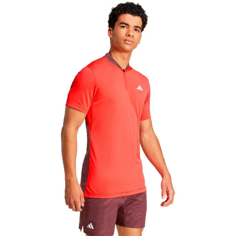 Adidas Polo Freelift Pro Rouge - vue 4