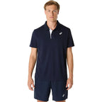 Asics Polo Court Bleu Minuit
