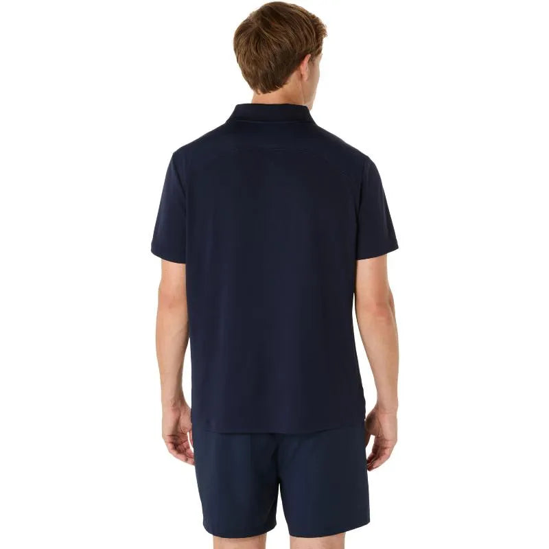 Asics Polo Court Bleu Minuit - vue 2