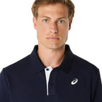 Asics Polo Court Bleu Minuit - vue 4