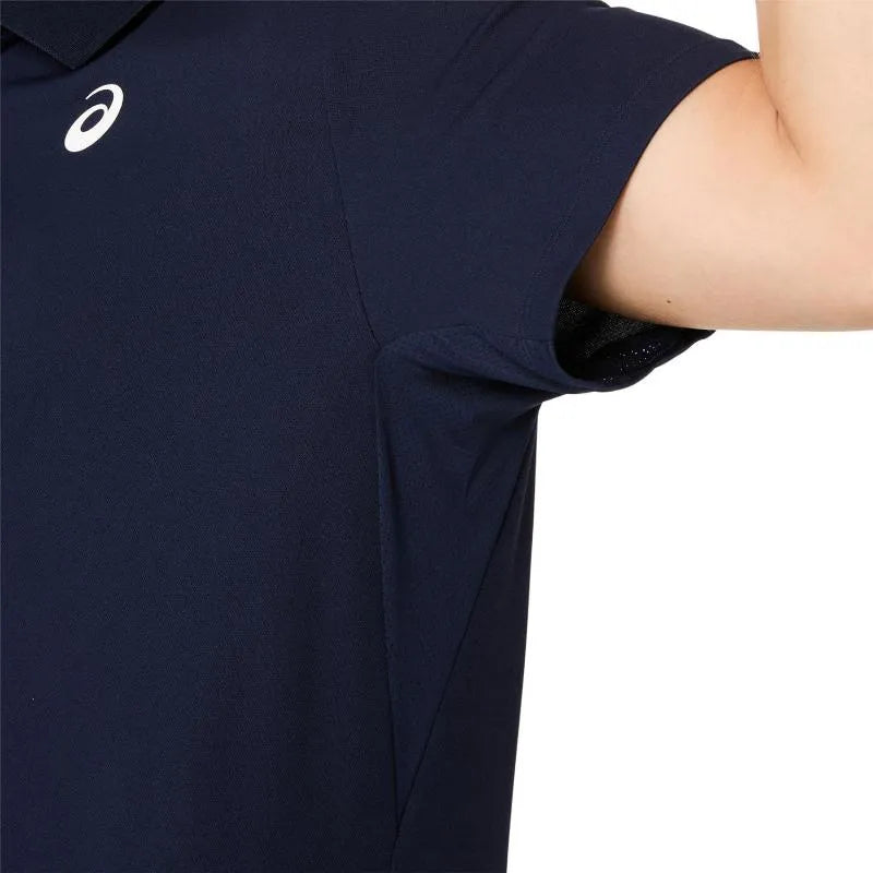 Asics Polo Court Bleu Minuit - vue 5