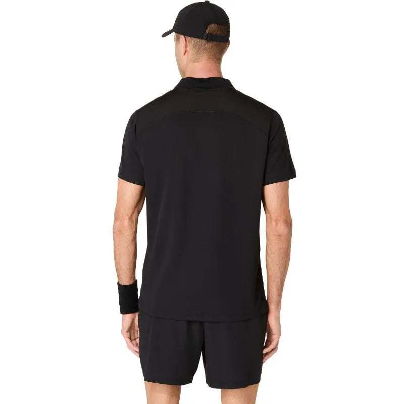 Asics Polo Court Noir - vue 2