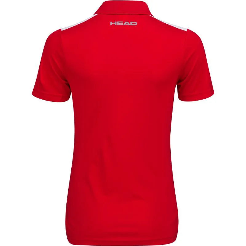Head Polo Club 22 Blanc Rouge Femme - vue 2