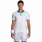 Nox Polo Pro Blanc Vert Ivy