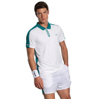 Nox Polo Pro Blanc Vert Ivy - vue 3