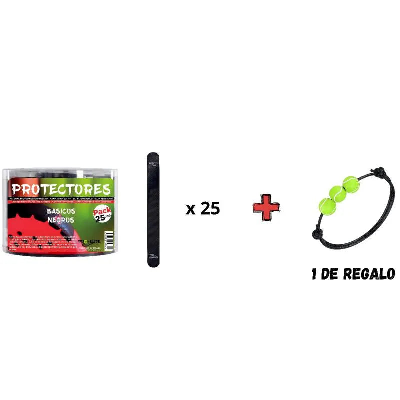 Pro Elite Protecteur Basique Noir 25 Unidades - vue 2