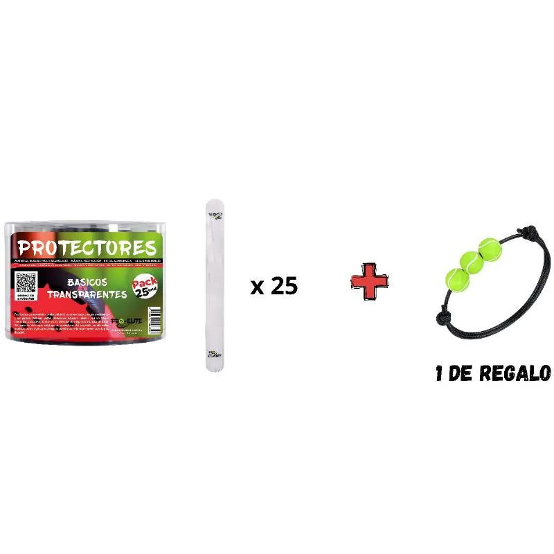 Pro Elite Protecteur Basique Transparente 25 Unidades - vue 2