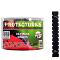 Pro Elite Protecteur Dentelé Noir 25 Unidades
