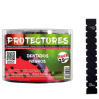 Pro Elite Protecteur Dentelé Noir 25 Unidades