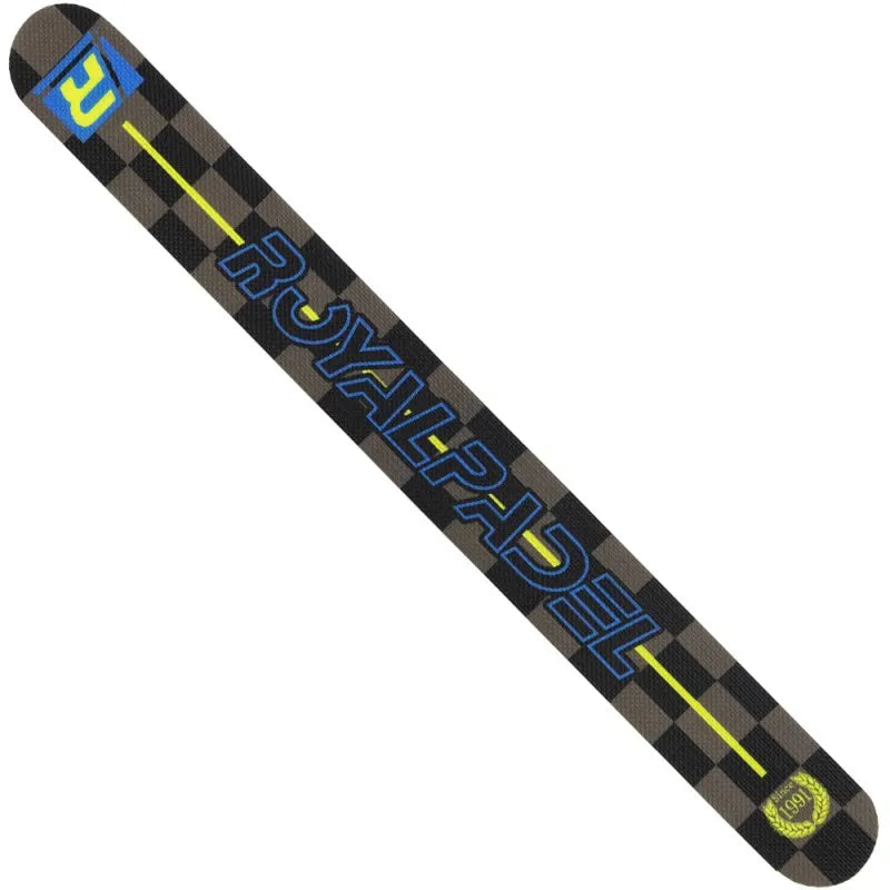 Royal Padel Protecteur Noir Logo Bleu