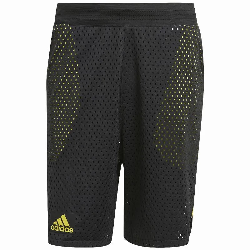 Adidas Short 2 IN 1 Primeblue Noir Jaune