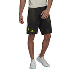 Adidas Short 2 IN 1 Primeblue Noir Jaune - vue 3
